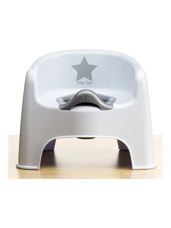 Strata Deluxe Silver Lining Potty Chair WTH Direct