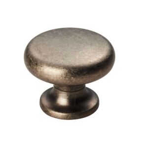 Carlisle Brass Fingertip Temperance Cupboard Knob, Pewter Effect - FTD521PE PEWTER EFFECT