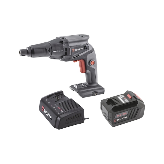 Wurth CORDLESS DRYWALL SCREWDRIVER ATS 18 AUTOMATIC M CUBE M CUBE ATS18 DRYWALL SDRIVER KIT 3PCS - Image 4