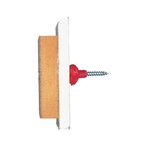 Wurth PLASTIC MULTI PURPOSE ZEBRA SHARK ANCHOR WITHOUT COLLAR DWL PLA WOCOLLAR 7X36 100 pack