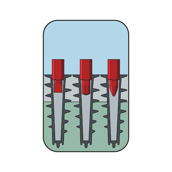 Wurth GYPSUM PLASTERBOARD ANCHOR W GS TYPE K WITH REINFORCED CENTRING POINT DWL W GS K PLA 145X33 (200 pack)