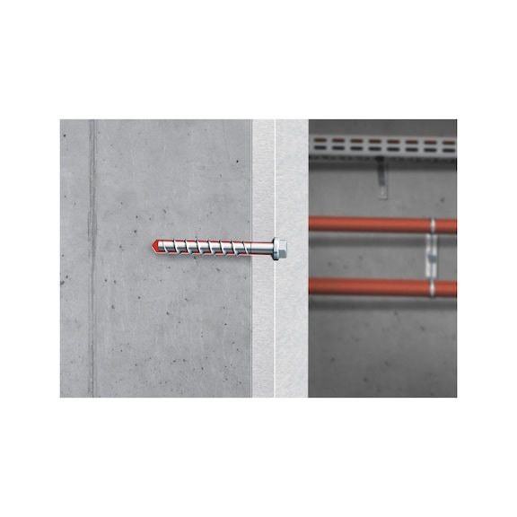 Wurth CONCRETE SCREW MORTAR WIT BS FOR INJECTION SYSTEM WIT CONCRETE SCREW ANC MORT WIT BS 410ML - Image 2