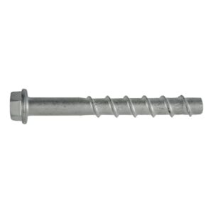 Wurth CONCRETE SCREW WITH HEXAGON HEAD AND PRESSED ON WASHER W BS S ANC W BS S ZFSH WS15 15 45 10X100 (25 pack)