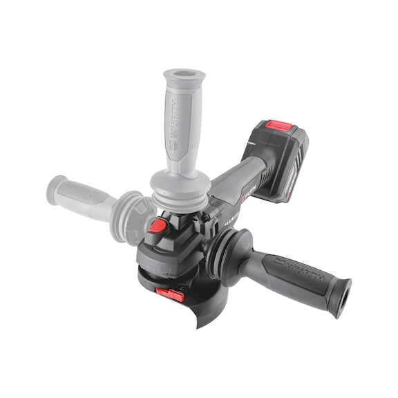 Wurth AWS 18 115 P COMPACT CORDLESS ANGLE GRINDER ANGLGRIND CORDL AWS 18 115P COMPT 1 CT - Image 4