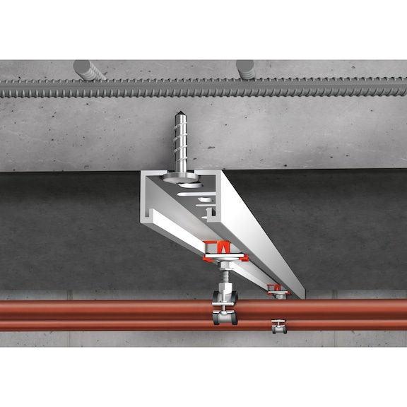 Wurth CONCRETE SCREW W BS COMPACT TYPE P WITH PAN HEAD ANC W BS LP COMPACT TX30 A2K 5 6X40 100 pack