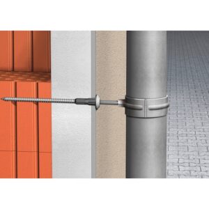 Wurth COLLAR FOR SECURING DOWNPIPES COVROS FRNWTRPIPMNT DWL (10 pack)