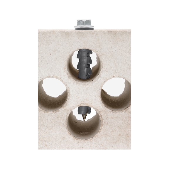 Wurth PLASTIC FRAME ANCHOR SHARK UR F A4 STAINLESS STEEL ANC SHARK URF10 PLA A4 WS13 10 10X80 (40 pack) - Image 2