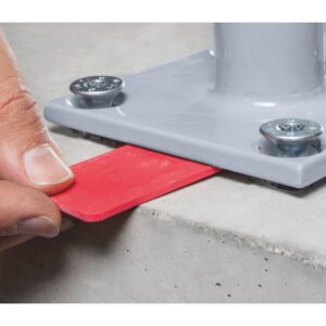 Wurth CONCRETE SCREW WITH LARGE PAN HEAD W BS S CONCSCR W BS LP A2K TX30 5 25 6X60 (100 pack)