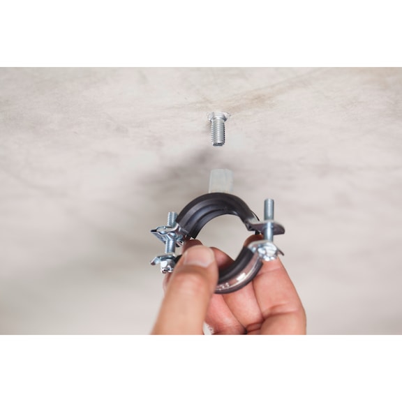 Wurth CONCRETE SCREW W BS S TYPE ST 6 AS A STAIR BOLT WITH CONNECTING THREAD ANC W BS ST WS9 A2K M12 15 10X120 (50 pack) - Image 6