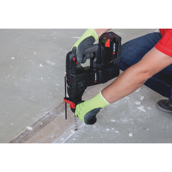 Wurth CORDLESS HAMMER DRILL H 28 MAS VIBRATION DAMPENED HAMDRL CORDL H28 MAS 2X30AH - Image 3