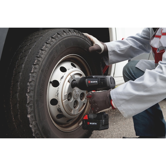 Wurth ASS 18 1 2 INCH HT CORDLESS TANGENTIAL IMPACT WRENCH IMPWRNCH CORDL ASS18 1 2 HT 2X50AH