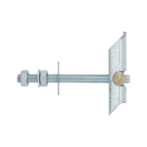 Wurth TOGGLE ANCHOR W KD WITH WASHER AND HEXAGON NUT ZINC PLATED STEEL DWL W KD 60 M5X100 25 pack