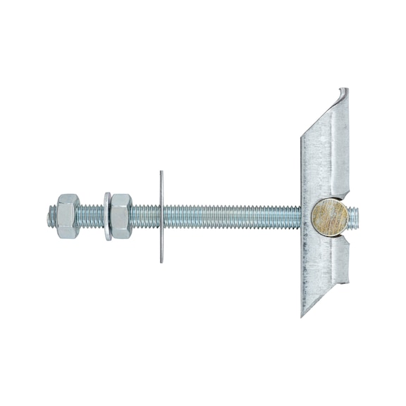 Wurth TOGGLE ANCHOR W KD WITH WASHER AND HEXAGON NUT ZINC PLATED STEEL DWL W KD 60 M6X100 25 pack