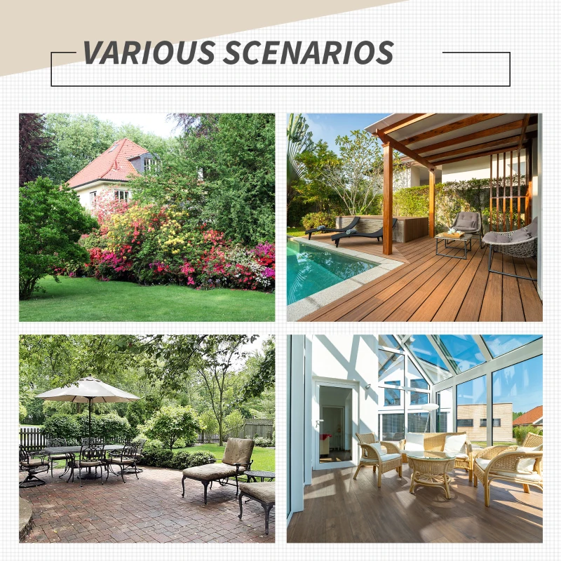 Best Set of Two Folding Rattan Seat Chairs - Brown - Image 7