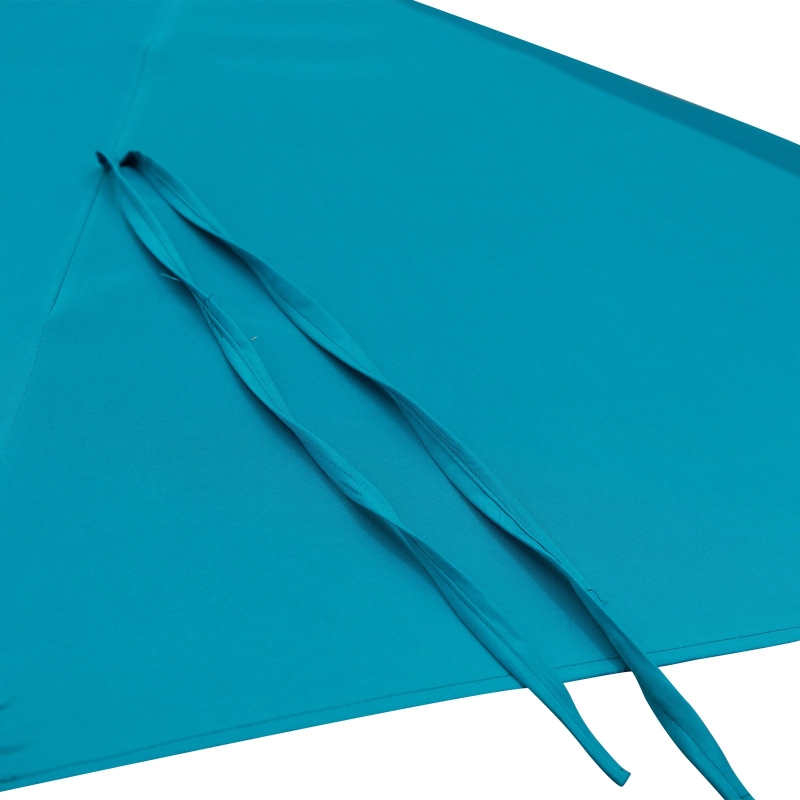 Best 4.6m Canopy Parasol - Blue - Image 9