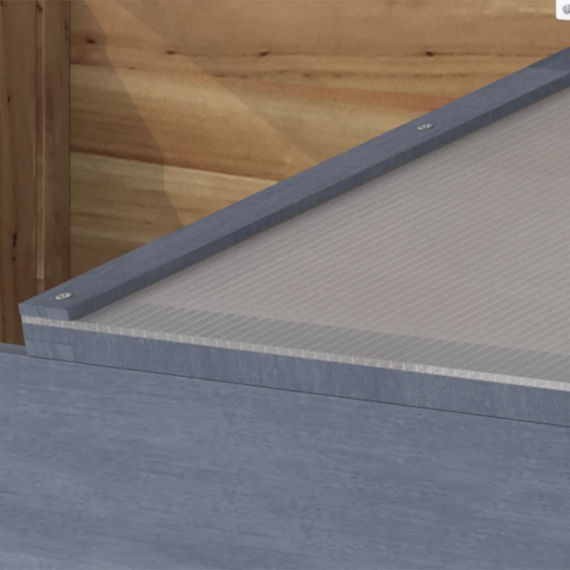 Best Wooden Cold Frame Mini Greenhouse Garden Polycarbonate Grow House with Independent Openable Top Covers for Flowers, Vegetables, Plants, 100 x 50 x 36 cm, Light Grey - Image 7