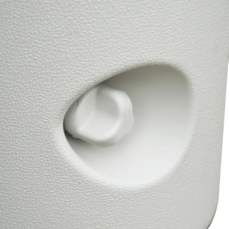 Best 4 Pack 36 kg Gazebo Weights, Canopy Tent Weights with Rapid Clip, Gazebo Leg Weights Fill with Sand or Water, White - Image 8