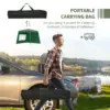 Best 2.4 x 2.4m Two Wall Pop Up Gazebo - Green - Image 8