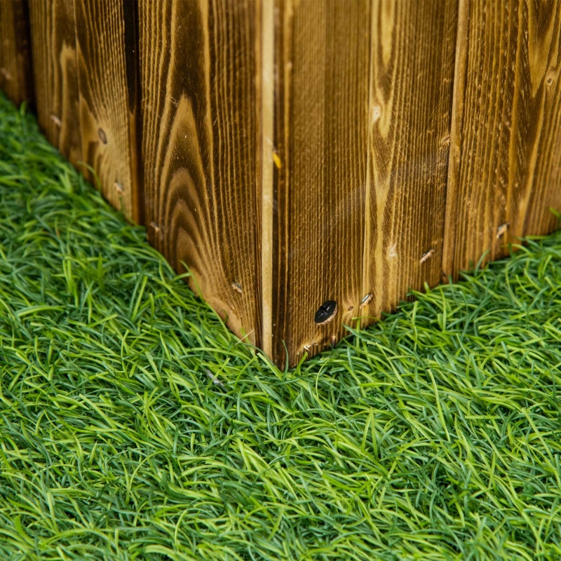 Best 109L Raised Garden Bed, Wooden Rectangle Planter Box, Outdoor Herb Vegetable Flower Pot (100L x 40W x 30H cm) - Image 10