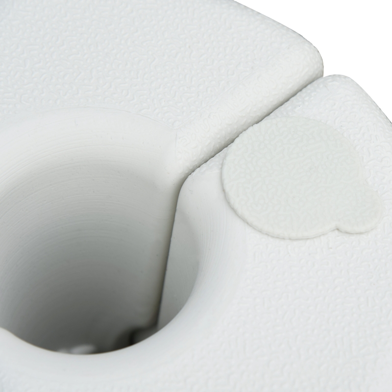 Best 4 Pack 36 kg Gazebo Weights, Canopy Tent Weights with Rapid Clip, Gazebo Leg Weights Fill with Sand or Water, White - Image 9