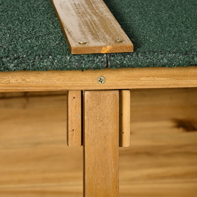 Best 139 x 75 Fir Wood Garden Shed, with Asphalt Roof - Natural - Image 7