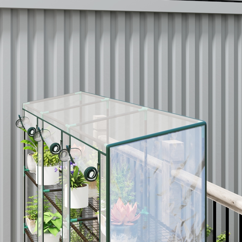 Best 46 x 215cm Nine-Shelf Greenhouse - Image 9