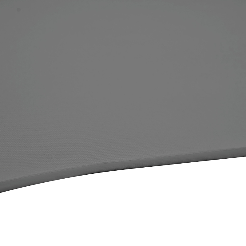 Best 2.5M Garden Cantilever Parasol, Offset Roma Patio Umbrella Hanging Sun Shade Canopy Shelter with 360° Rotation and Cross Base, Dark Grey - Image 9