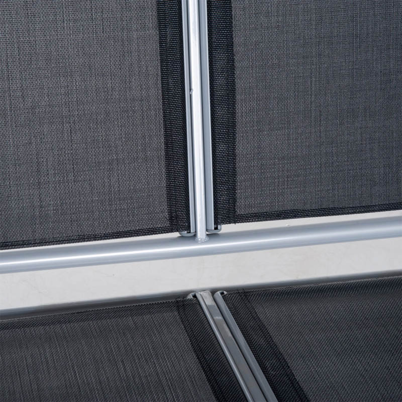 Best Outdoor 3-Seater Swing Chair-Black - Image 10