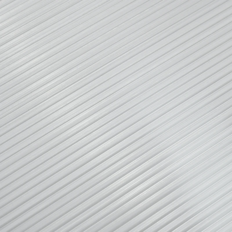 Best 14 Pieces Polycarbonate Sheets, 121 x 61 x 0.4cm Twin-Wall Plastic Roofing Sheets, 10m² Replacement Greenhouse Panels, Waterproof and UV Protection, Clear - Image 8