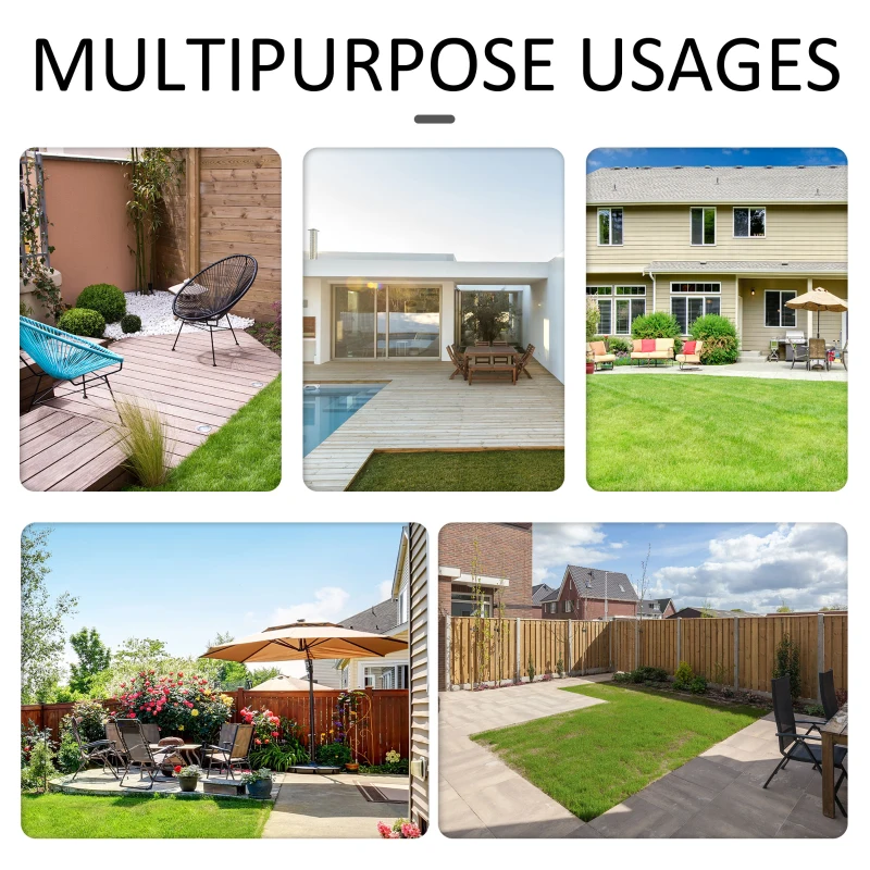 Best Six-Piece Rattan Sofa Set, with Glass-Top Table - Mixed Brown - Image 7