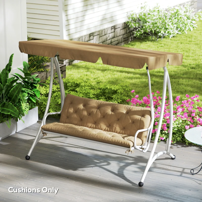 Best Three-Seater Bench Cushion - Khaki - Image 2