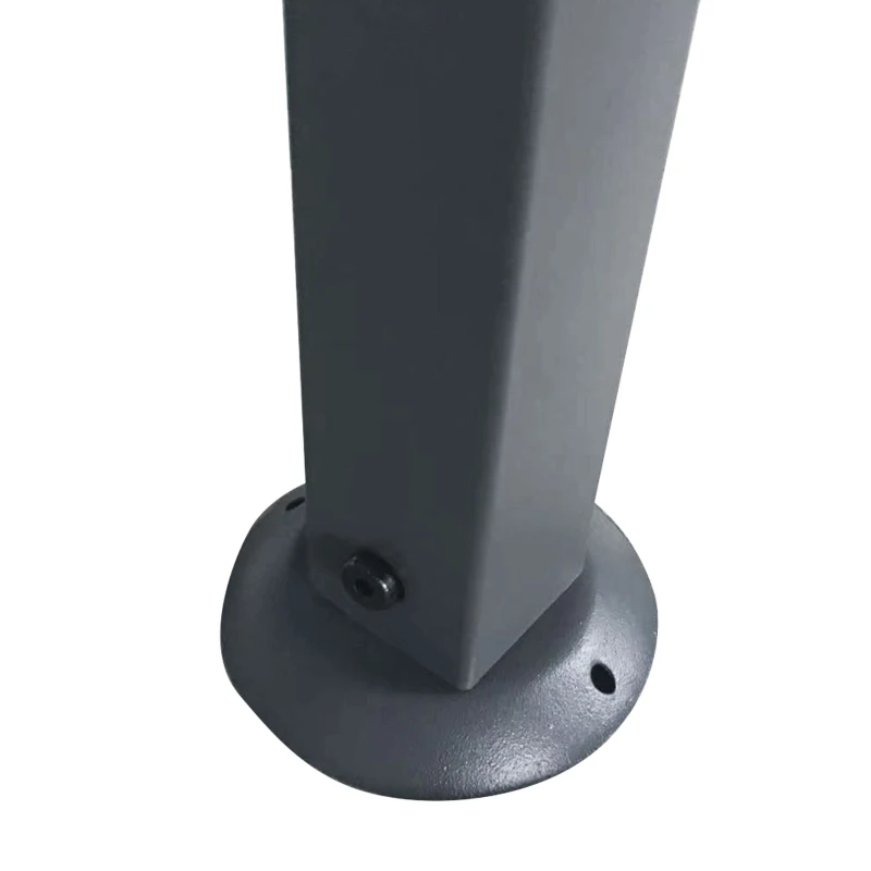 Best 2.5M (8ft) New Double-Tier BBQ Gazebo Grill Canopy Barbecue Tent Shelter Patio Deck Cover - Grey - Image 7