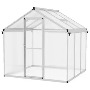 Best 6 x 6ft Aluminium Frame Greenhouse