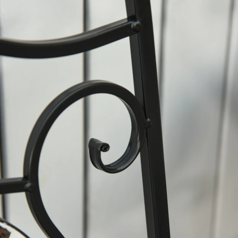 Best Three-Piece Mosaic Bistro Table Set - Multicoloured - Image 7