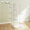 Best Five-Tier Corner Shelf - White - Image 3