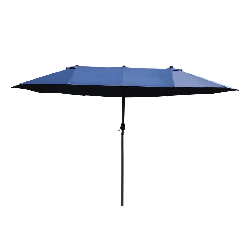 Best Double-side Umbrella Parasol, Φ2.7x4.6Wx2.4H m-Blue - Image 12