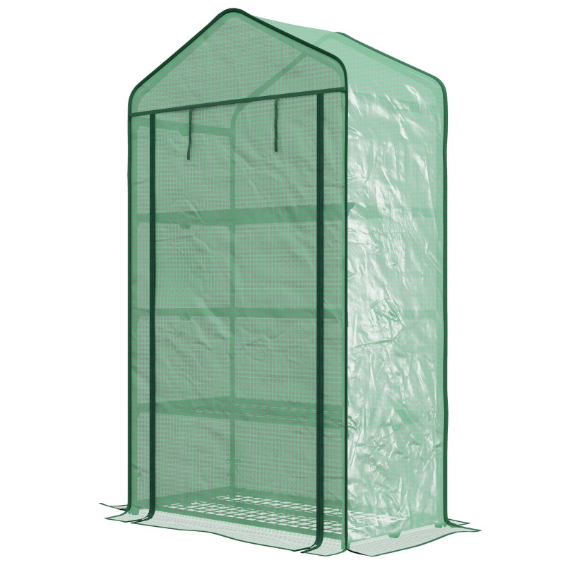 Best Four-Tier Mini Greenhouse, with Reinforced Plastic Cover - Image 11