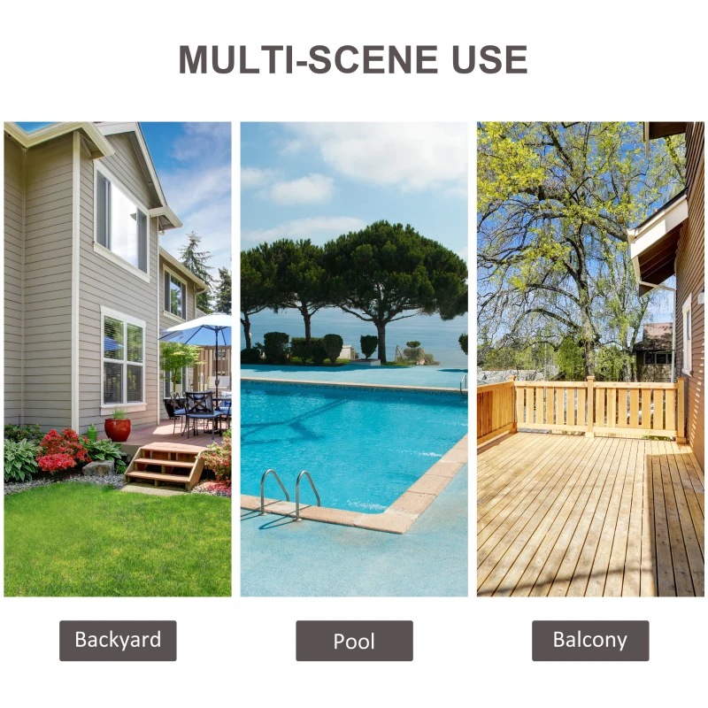 Best 3 Pieces Rattan Bistro Set, Wicker Garden Furniture Set with Glass Top Coffee Table and Chairs, Thickened Washable Cushions for Outdoor, Patio, Balcony, Black - Image 5