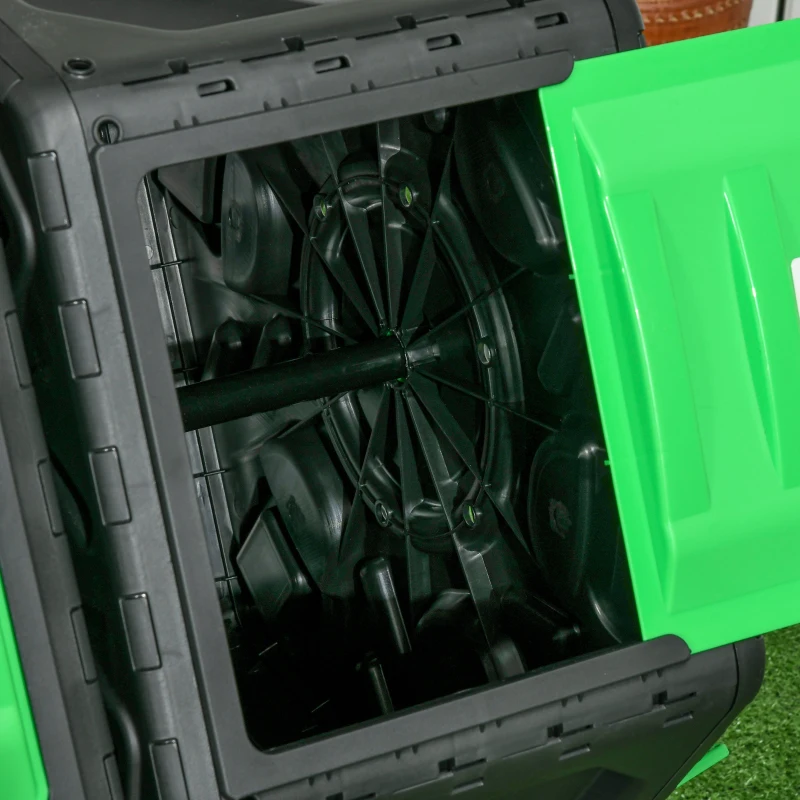 Best 130L Double Chamber Composter - Black - Image 8