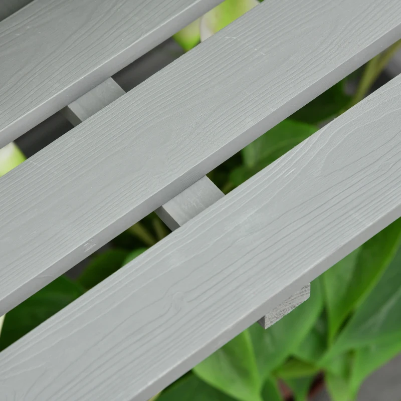 Best Wooden Cold Frame Greenhouse Polycarbonate Garden Grow House for Flower Vegetable Plants with Adjustable Shelf, Double Doors, 76 x 47 x 110cm, Light Grey - Image 8