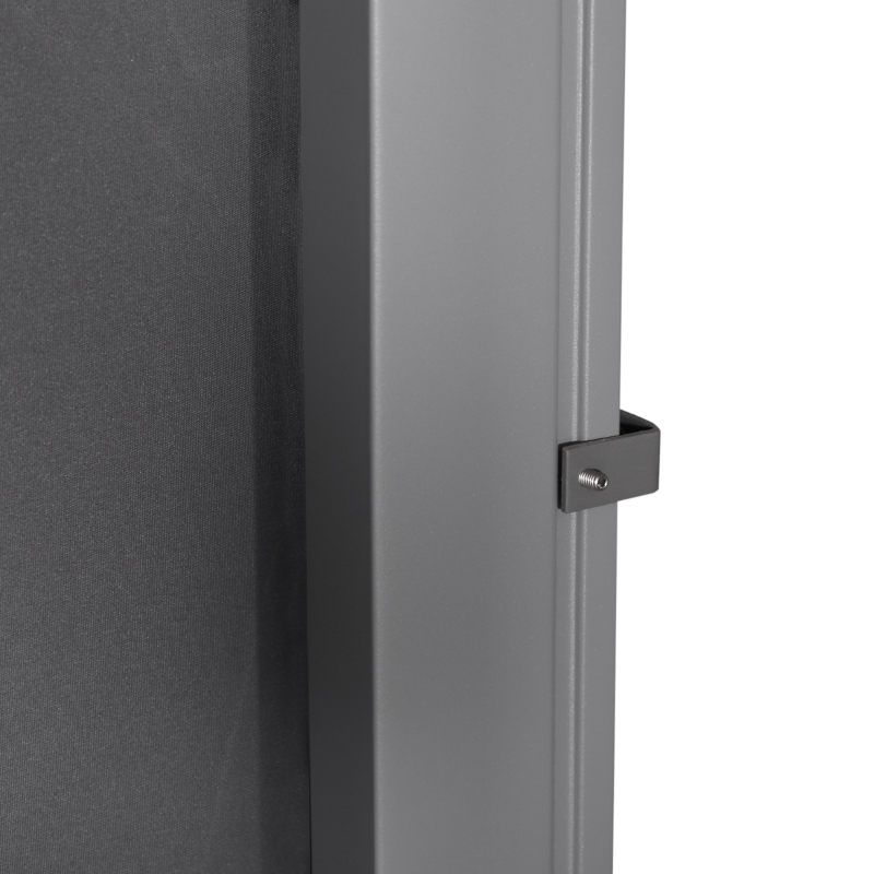 Best Retractable Sun Side Awning Screen Fence Patio Garden Wall Balcony Screening Panel Outdoor Blind Privacy Divider (3x1.6M, Grey) - Image 9