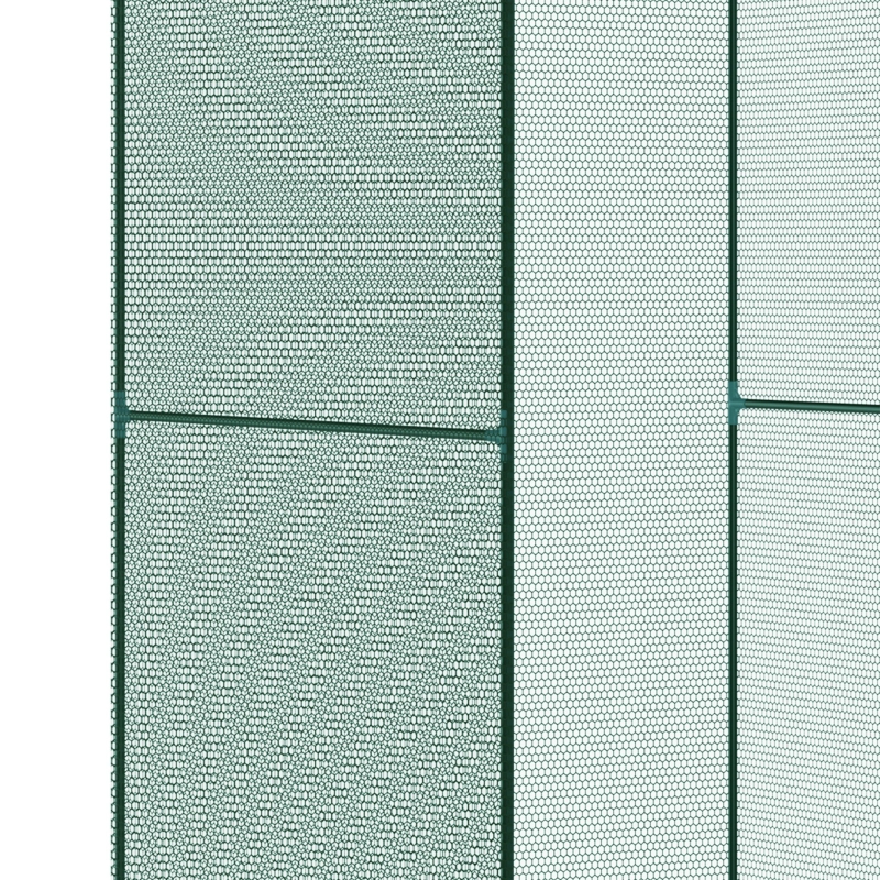 Best Set of 2 Fruit Cage Bird Netting, Vegetable Plant Protection Tent with Zipped Door, Anti Bird, Insects, Small Animals, 1.2 x 1.2 x 1.8m, Dark Green - Image 9