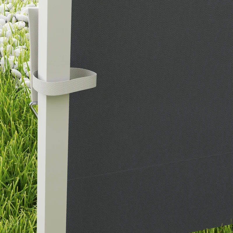 Best 3 Meters Gazebo Replaceable Exchangeable Side Panel Wall Panels Walls With Window, Dark Grey - Image 7