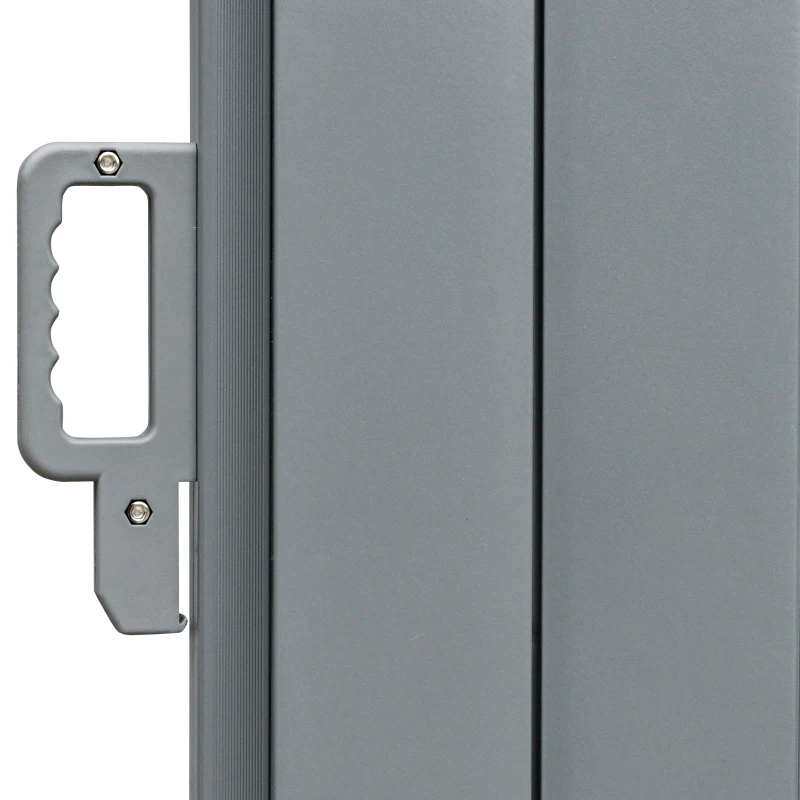 Best 6 x 2m Retractable Sun Side Awning Screen Fence Patio Garden Wall Balcony Screening Panel Outdoor Blind Privacy Divider Grey - Image 8