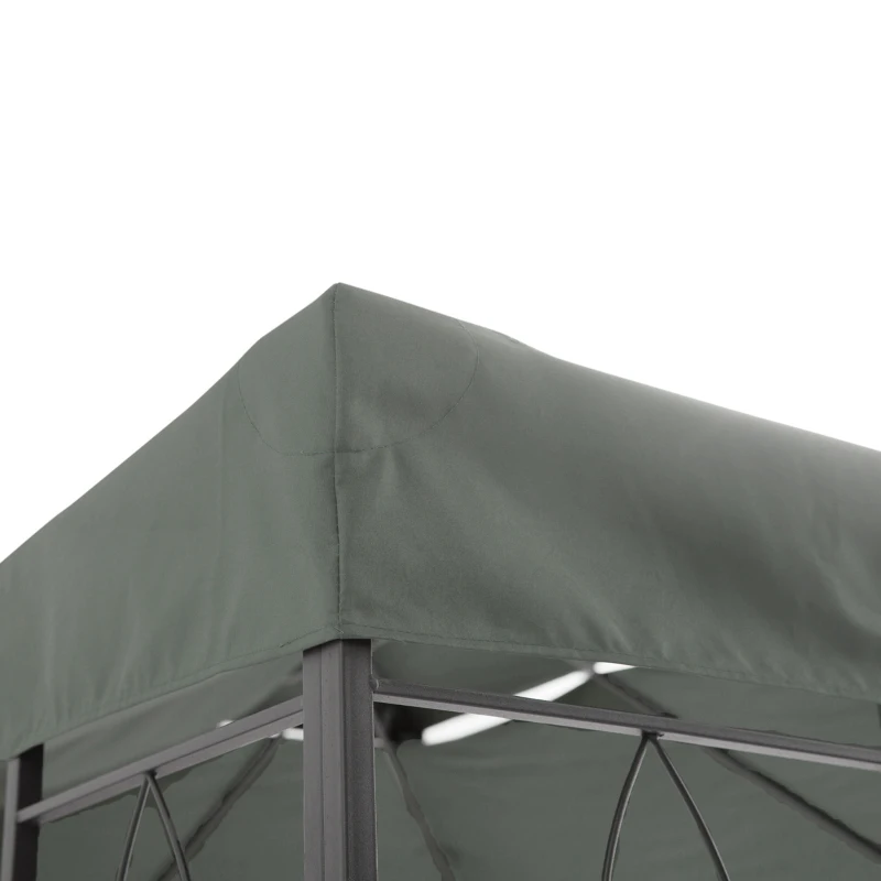 Best Gazebo Roof Replacement, for 3 x 4m Frames - Grey - Image 8