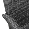 Best 2-Seater Rattan Table Chair Bistro Garden Furniture Set Wicker Table Outdoor Patio - Image 10