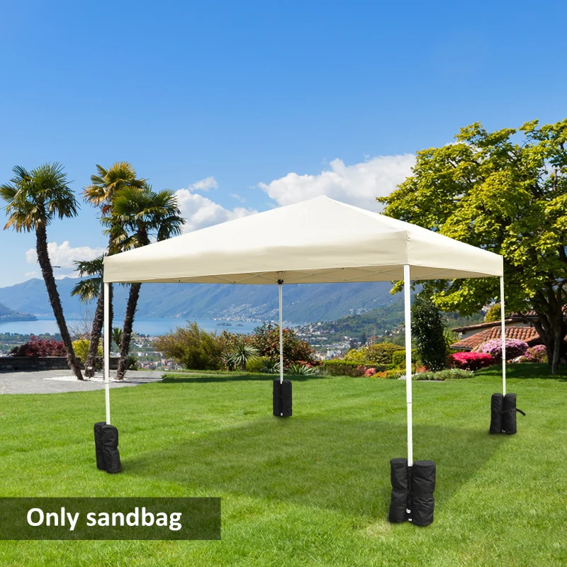 Best 15 kg Heavy Duty Gazebo Weight Sand Bags, 4 pcs Leg Weights Marquee Tent Canopy Base for Trampoline Pop Up Gazebo Tent Parasols - Image 2