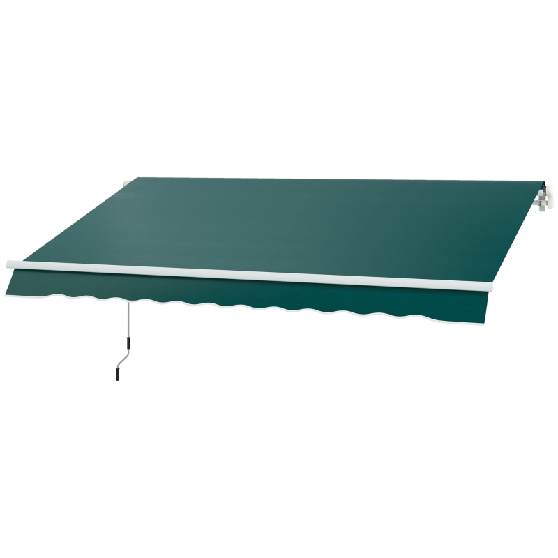 Best Awning Replacement Canopy, Water Resistant UPF 50+ Sun Shade Cover for 3 x 2.5 m Garden Awning (Fabric Only), Green - Image 11