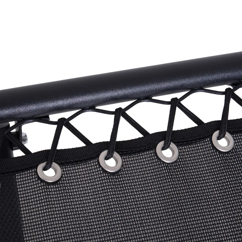 Best Folding Zero Gravity Chairs, 3 Pieces Adjustable Sun Lounger and Table Set with Cup Holder and Headrest, Patio Bistro Set with Reclining Garden Chairs for Outdoor, Black - Image 8