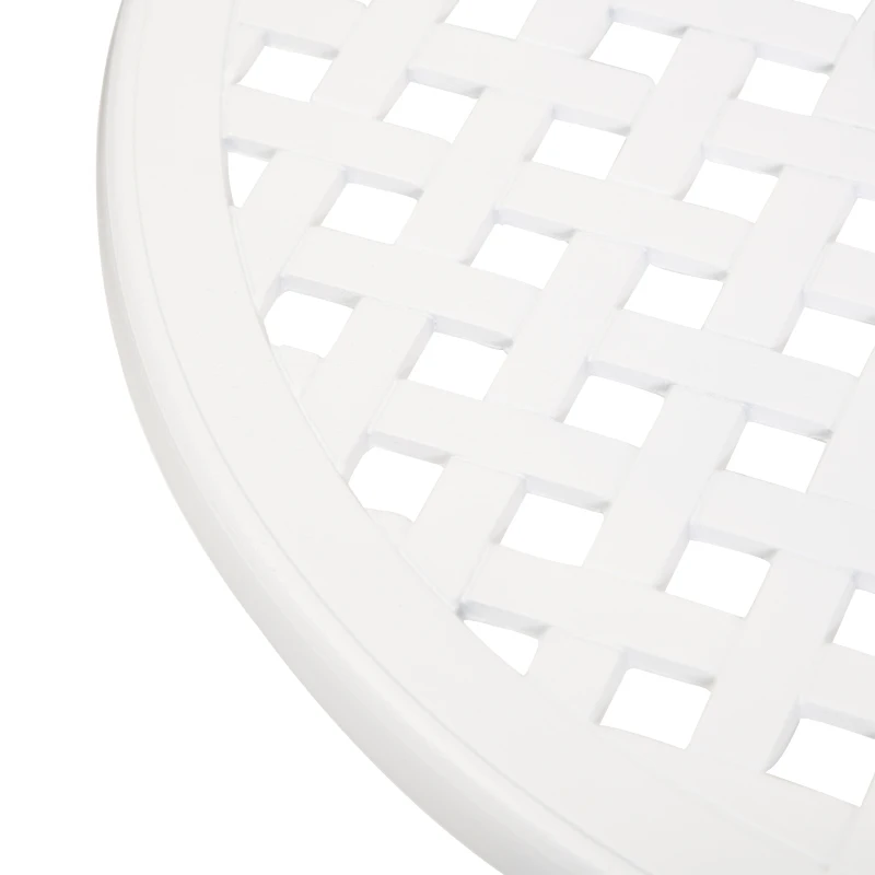 Best Three-Piece Elegant Aluminium Garden Set - White - Image 8